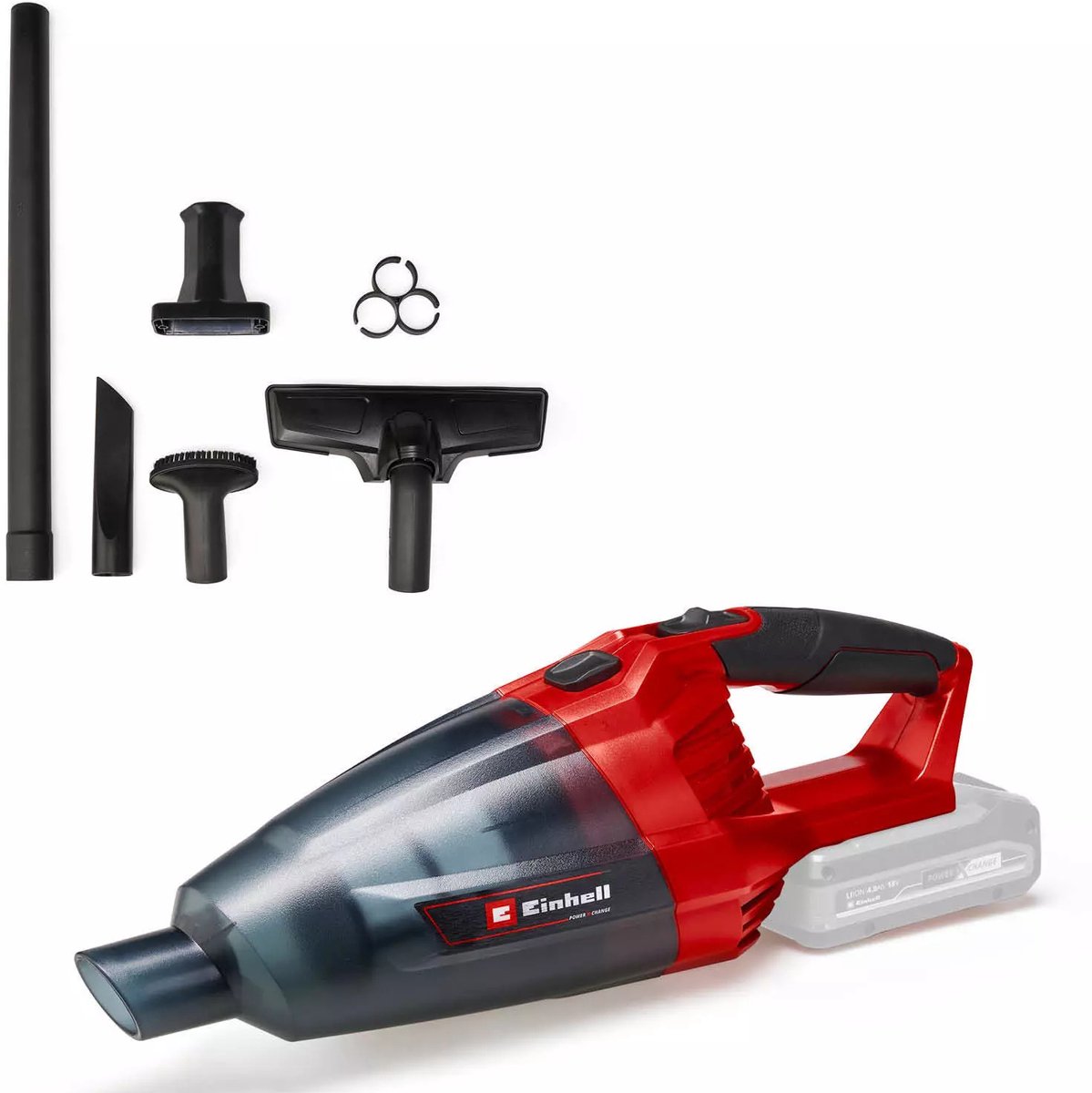Einhell Accu TE-VC 18 Li Solo - Kruimelzuiger