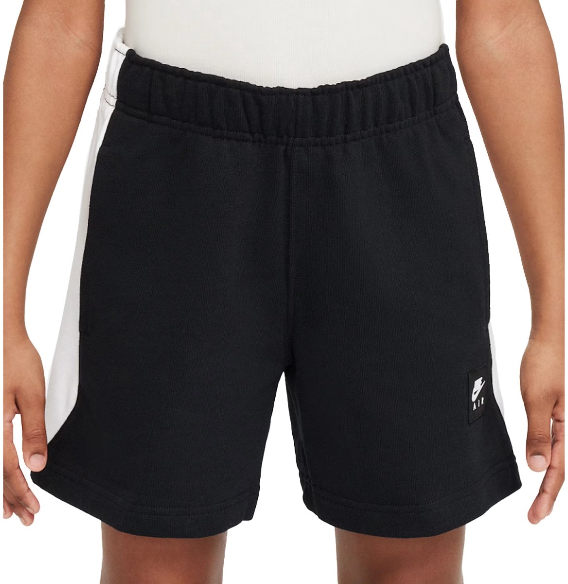 Nike air fleeceshorts kids in de kleur . Zwart