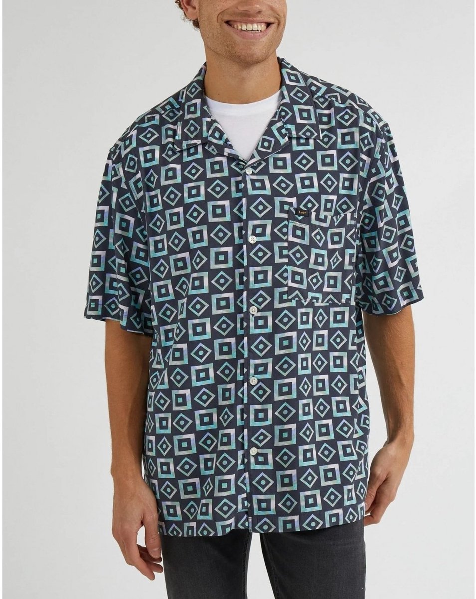 Lee LOOSE RESORT WASHED L Zwart