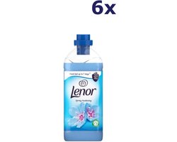 Lenor - Spring Awakening - Wasverzachter - 384 Wasbeurten - 6x 1600ml - XL Pack - Voordeelverpakking