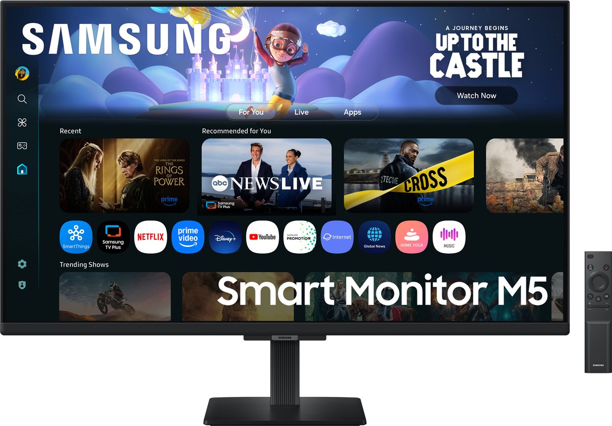Samsung M5 M50F - Full HD Smart Monitor - 32 inch - zwart