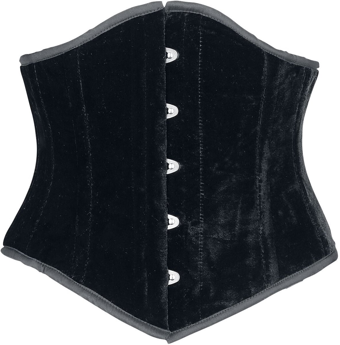 Goedkoopste Burleska Sexy Waspie Waist Cincher Onderborstkorset zwart L Dames