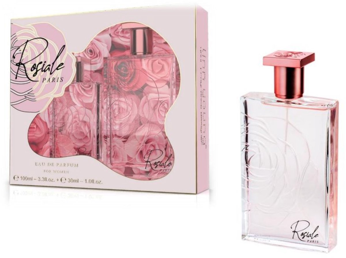 Goedkoopste Linn Young -Rosiale Paris- Giftset 100ml 30ml Eau de Parfum