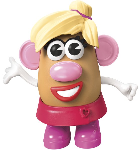 Potato Head Mrs. Potato Head, speelgoed met 12 onderdelen, peuterspeelgoed voor 2+