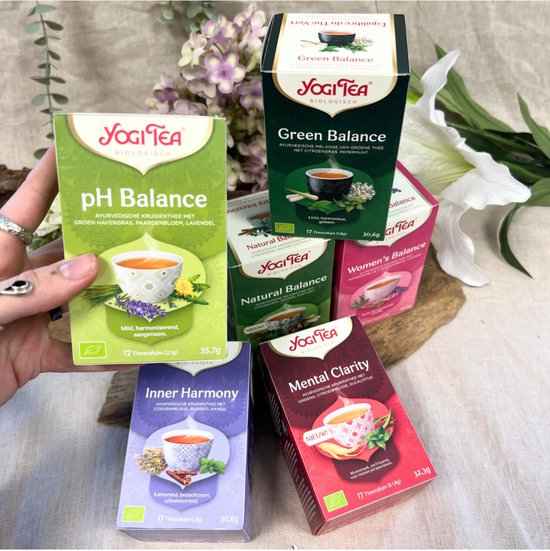 Yogi Tea Inner Balance Selection - 6 pakjes x17 theezakjes van Merkloos — afbeelding 5