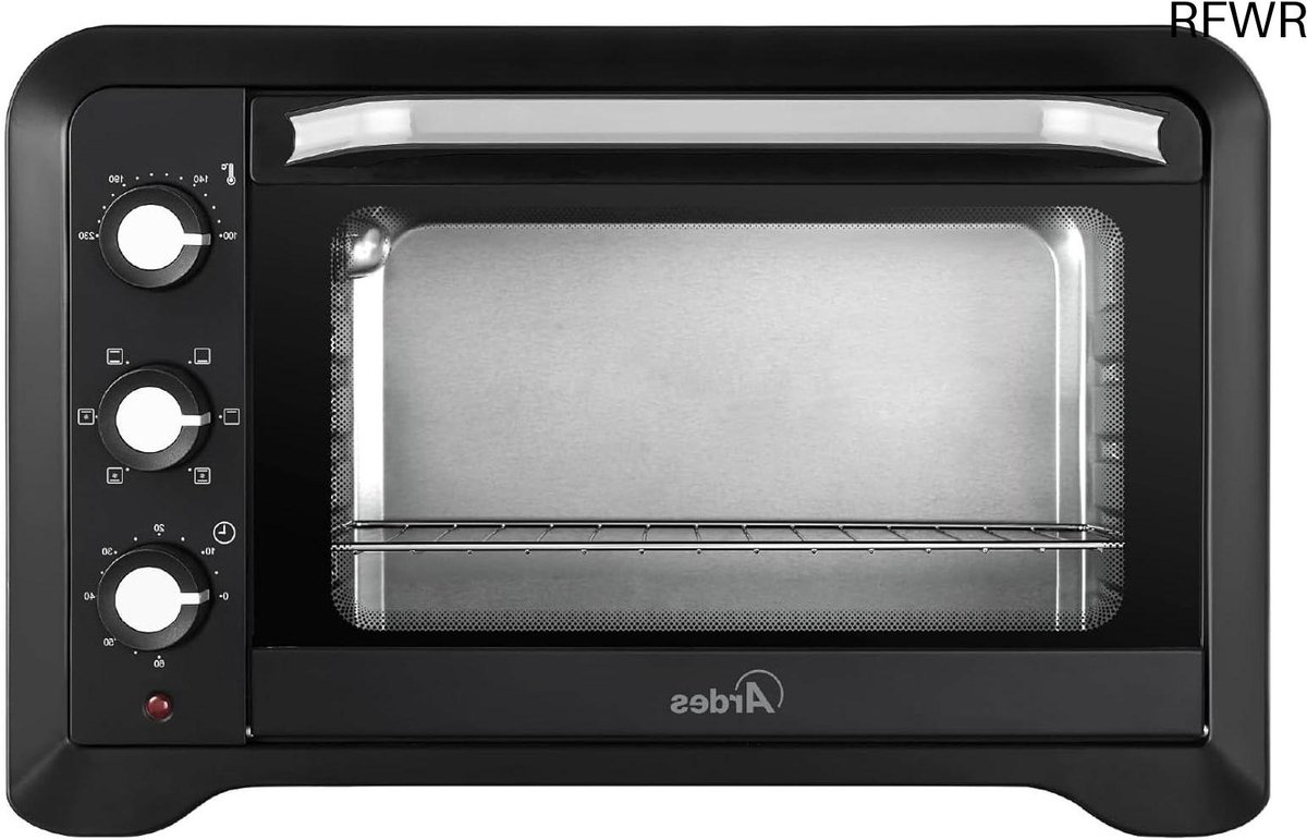 RFWR® Elektrische oven met circulatie en kooktimer - 45 liter, 6 functies