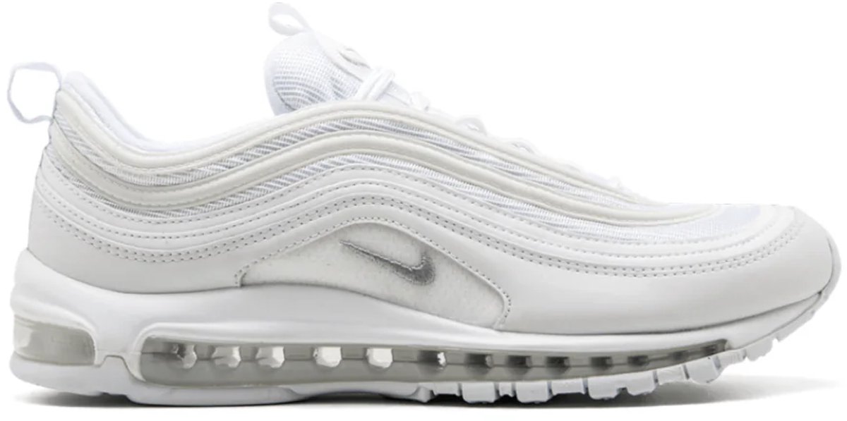 Nike Air Max 97 Triple White Wolf Grey 921826-101 wit grijs sneakers laag unisex kindersneakers