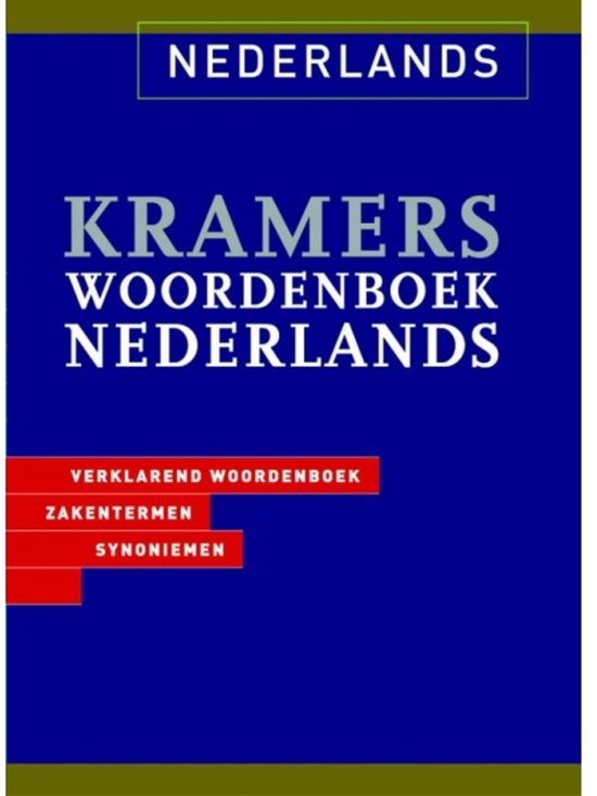 Kramers Woordenboek Nederlands