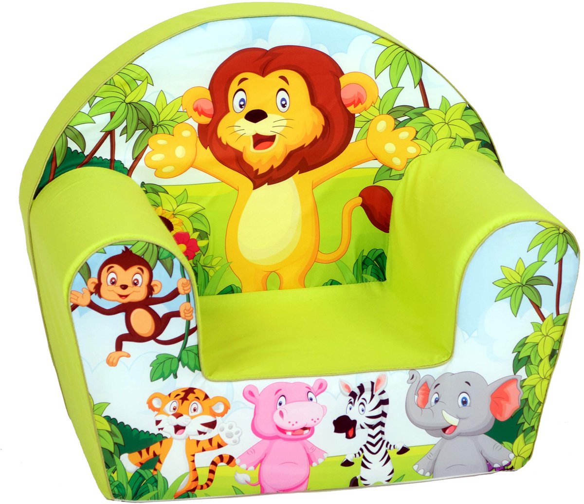 Ibenzoa® Kinderstoel Schuimvulling Meisjes Jongens, 9 Maanden - 4 Jaar