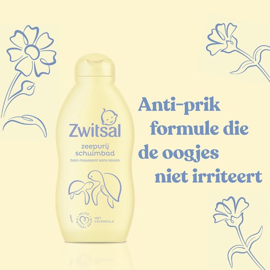 Zwitsal - Zeepvrij Schuimbad - Baby - 6 x 200 ml — afbeelding 3