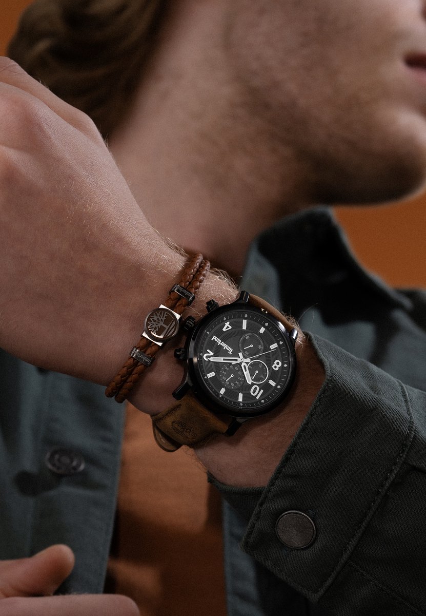 Horloge Driscoll Black - Brown