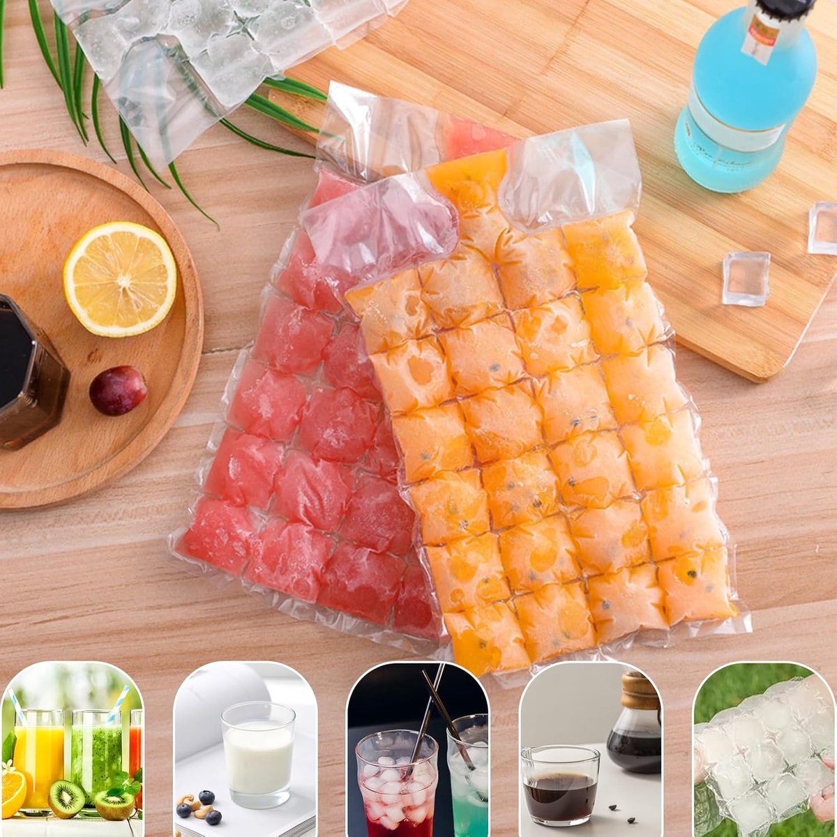 Ronde ijsblokjes Bol Ice Ball Maker Tray - Herbruikbare siliconen ijsbalvormen met ingebouwde trechter-maakt 2,5 inch grote ijsballen voor whisky en cocktails Food Grade