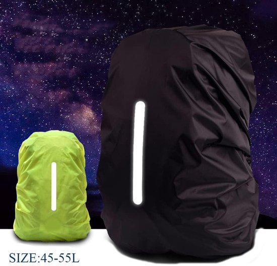 Rugzak reflecterend met roltop 26x13x50cm | Interimage - Promotional