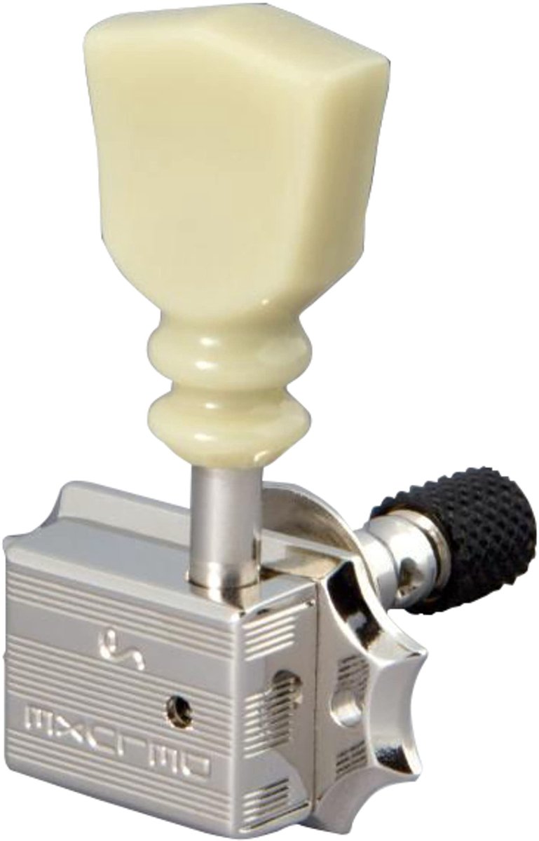 Schaller Original G-Series Keystone DR Locking 3L3R Nickel - Stemmechaniek voor gitaar