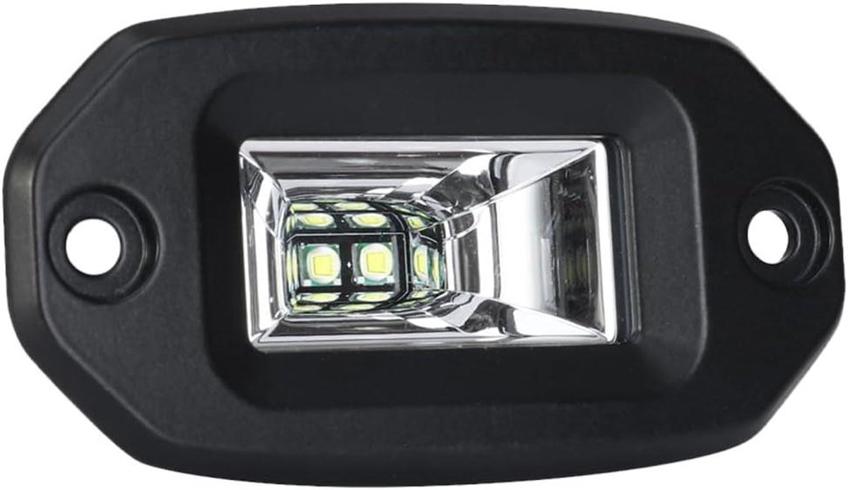 Allecto Plus - Aluminium LED Pods voor Werklicht - 4 inch 20W Flood LED - Wit Licht - Waterdicht - Inbouw Rijverlichting - Running Lights.