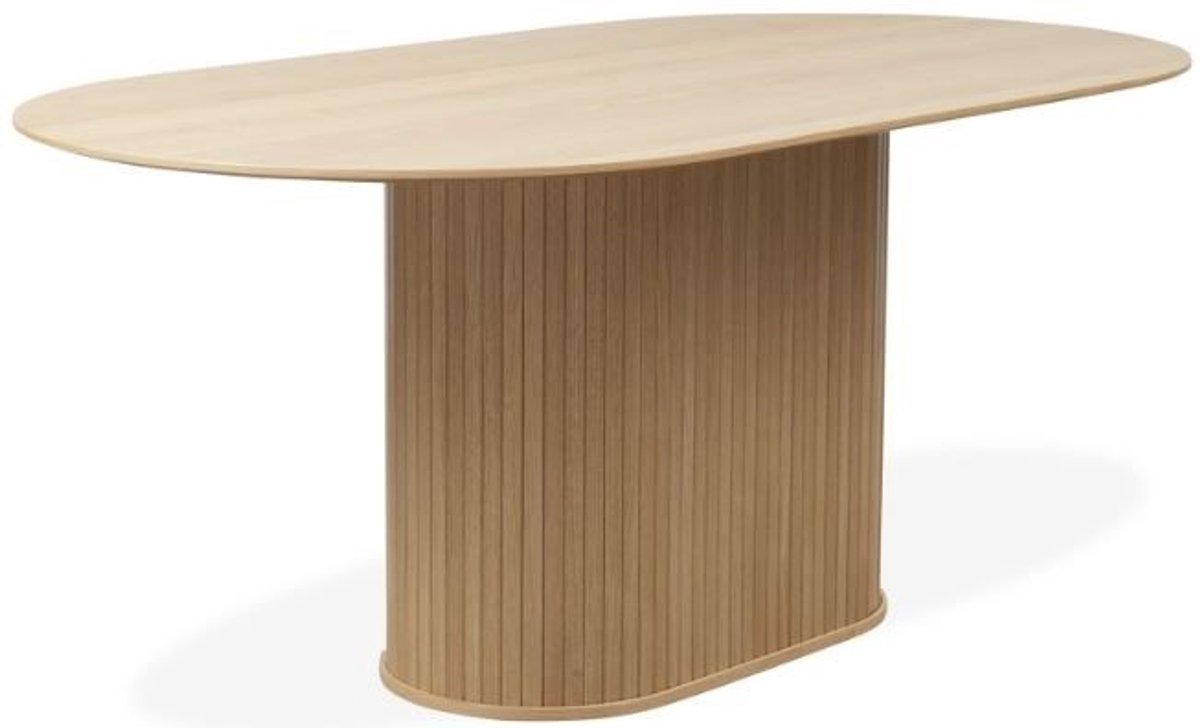 Eettafel Nola ovaal 180x95 cm eiken - Naturel