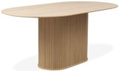 Eettafel Nola ovaal 180x95 cm eiken - Naturel
