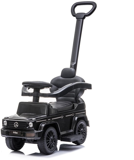 Loopauto met Duwstang Mercedes-Benz G350D Zwart