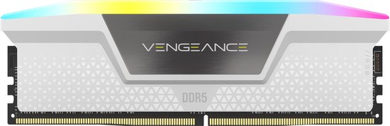 Corsair Vengeance RGB DDR5 - 2x16GB - 6000 MHz - Wit | bol