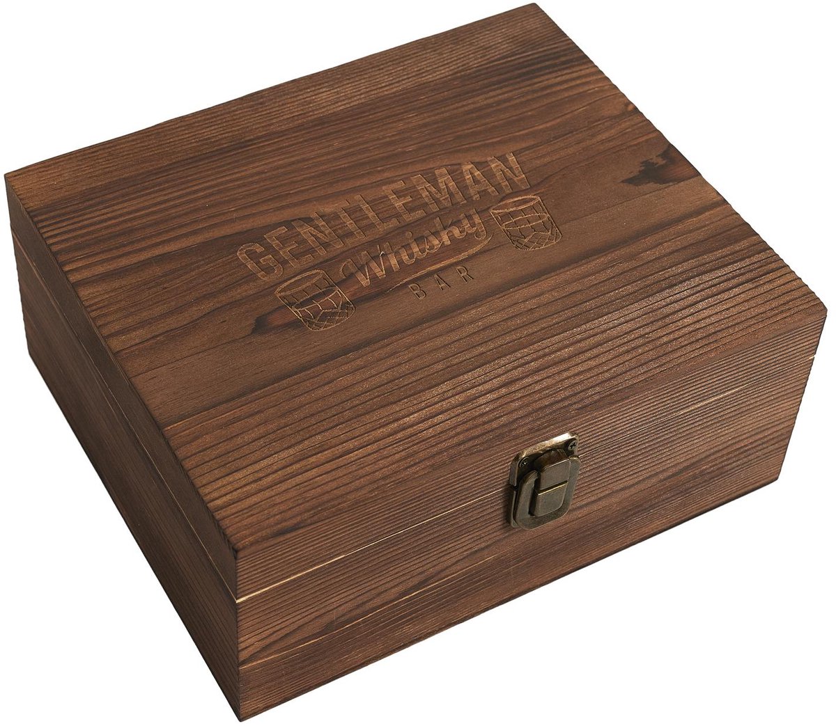 Whisky set van roestvrij staal
