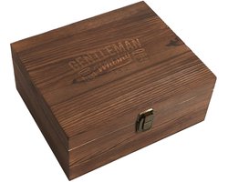 Whisky set van roestvrij staal