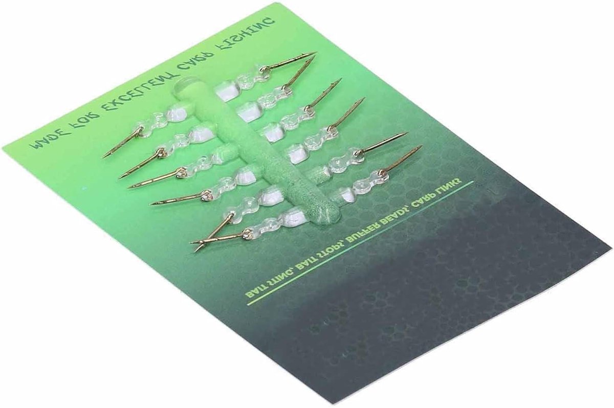 Inovra Plus - Visaas Spike Lokken Haak met Siliconen Ring voor Karper Vissen (10 mm) - Visaccessoires voor Effectief Vissen