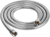 Flexible de douche Ibenzoa® de 2 mètres avec protection anti-pliage et raccord universel pour robinets de salle de bain