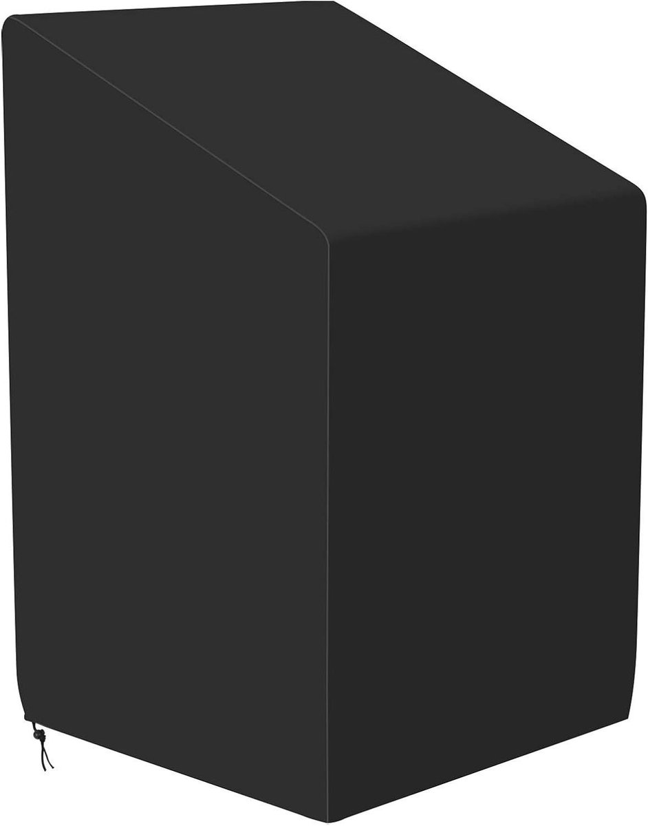 JGS Premium - Tuinstoelhoezen waterdicht en rip-proof voor buiten - Meubelhoes voor stapelbare stoelen - Beschermhoes voor patio tuinstoel - Oxford - 65x65x80/120cm Any