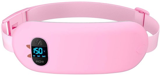 Verwarmingskussen voor verlichting van menstruatiestoornissen - Verbeterde versie - 6 verwarmingsmassagestanden - Elektrisch snel verwarmingskussen - Voor pijn in de onderrug - Verwarmingsband voor krampen - Menstruatieperiode - Oplaadbaar USB-verwar