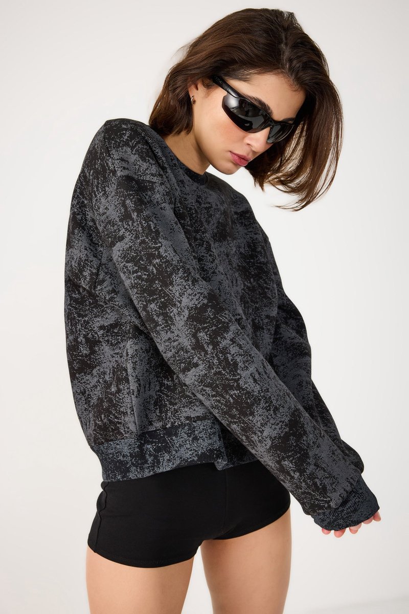Sweat-shirt basique lavable