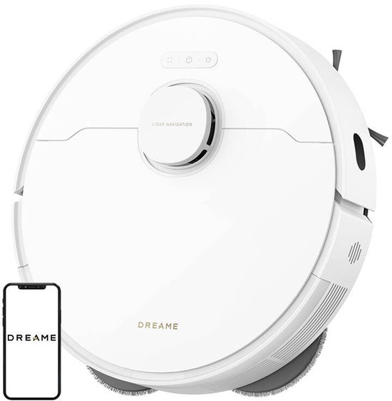 Dreame L10s Pro Gen 2 - Robotstofzuiger met Dweilfunctie - Krachtige Tapijtreiniging - Objectdetectie en vermijding - Geschikt voor huisdierharen