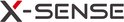 X-SENSE logo met een rode accentstreep op de X.