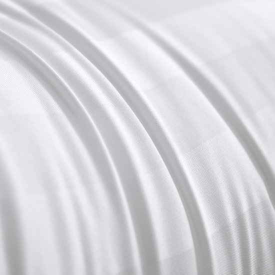 Todocama Set van 2 kussenslopen, microvezel, extra zacht, hypoallergeen, set van 2-90 x 40 cm, wit