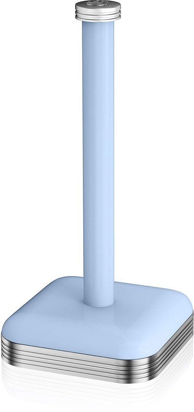 Ibenzoa® Stijlvolle Retro Keukenrolhouder van Hoogwaardig Gelakt Staal voor Een Vintage Uitstraling