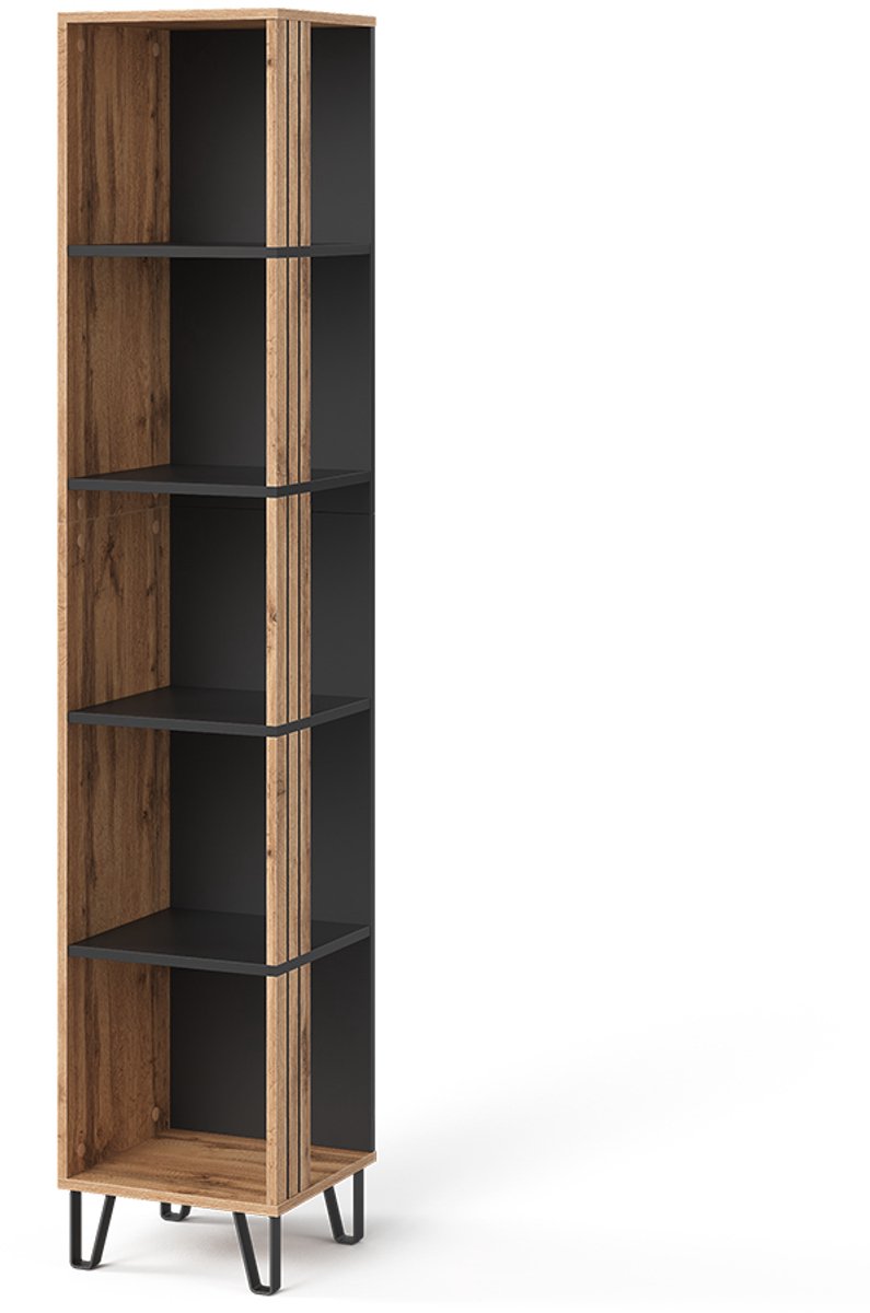 Vicco Amber Boekenplank – 36 x 186.6 cm Eiken Wotan