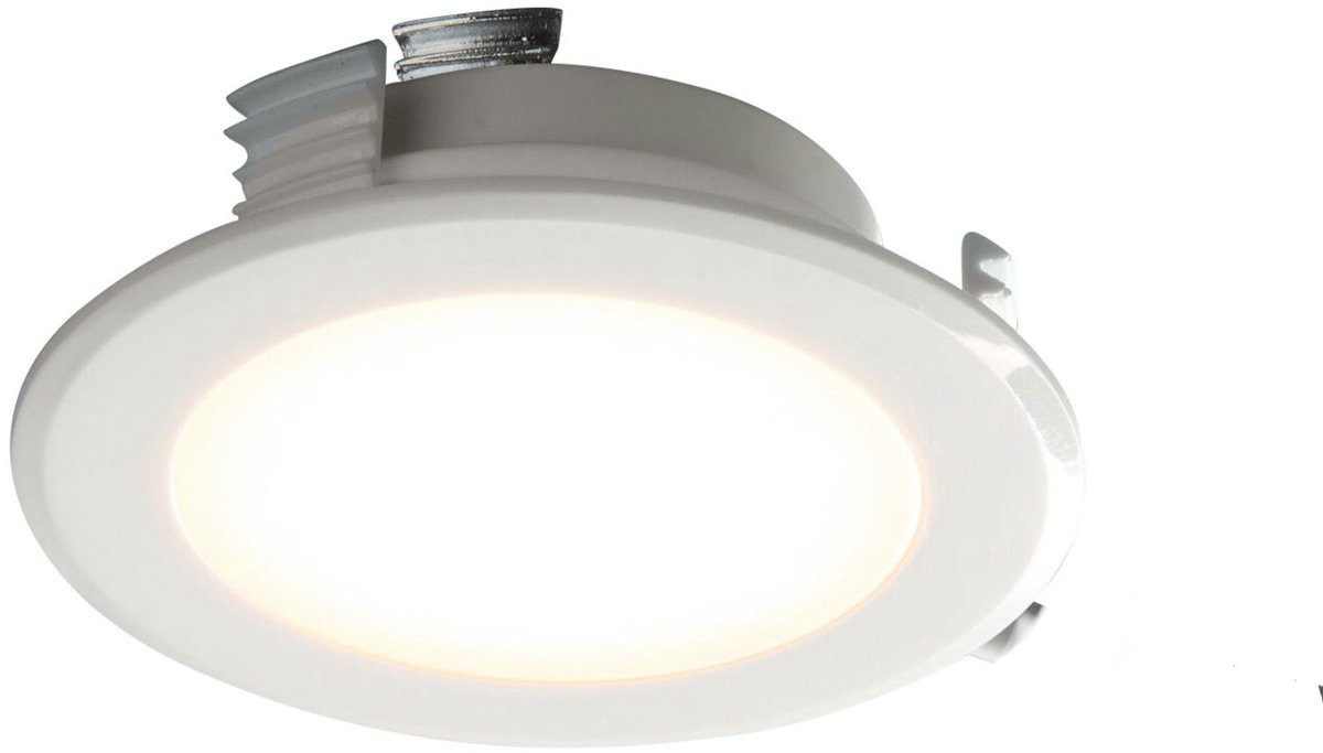 OutledTL Mini spots Steve - inbouwspot 2 watt - 1 stuk - warm wit 3000K met 16mm inbouwdiepte