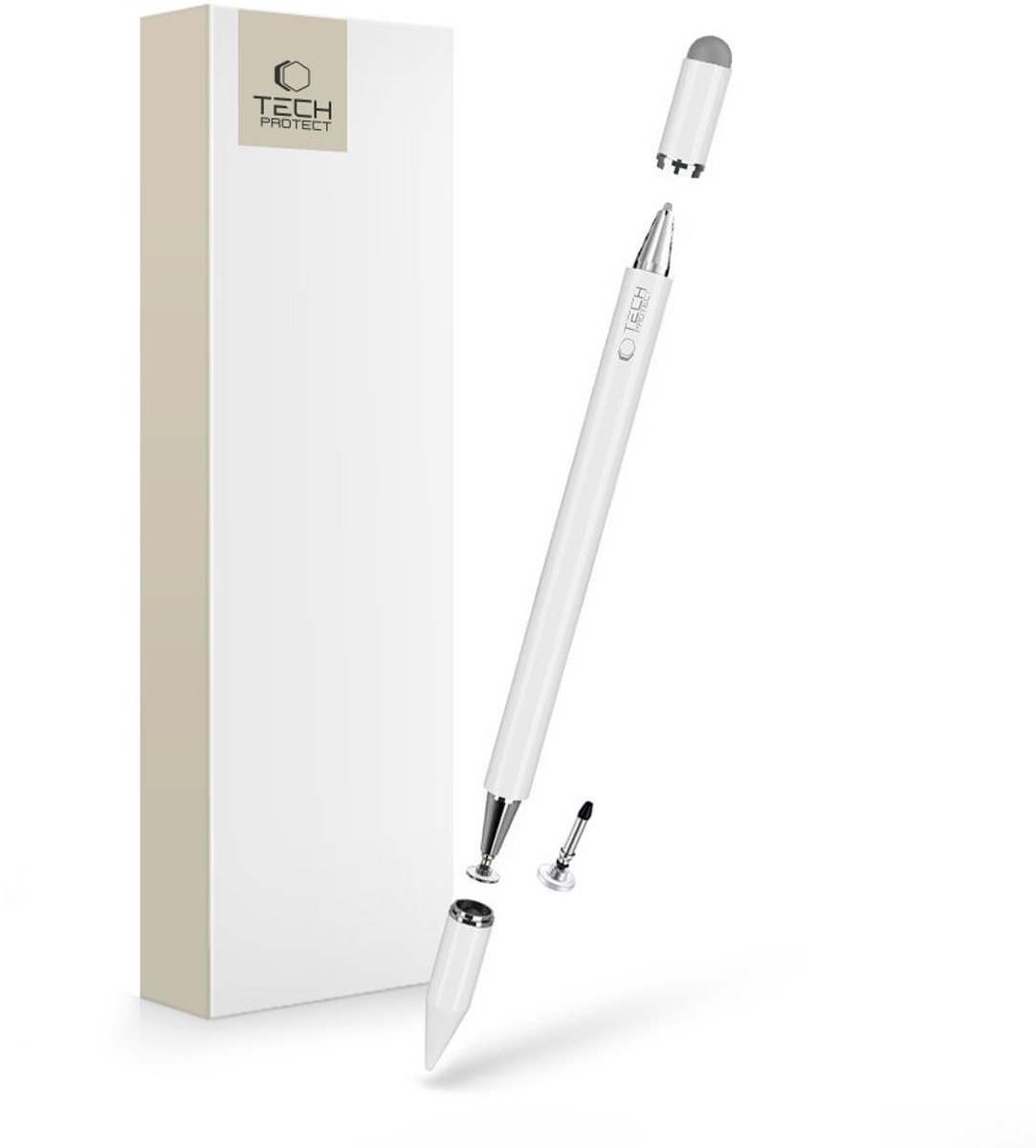 Tech-Protect Usp200 3-Punts Stylus Voor Telefoons Tablets Samsung Iphone