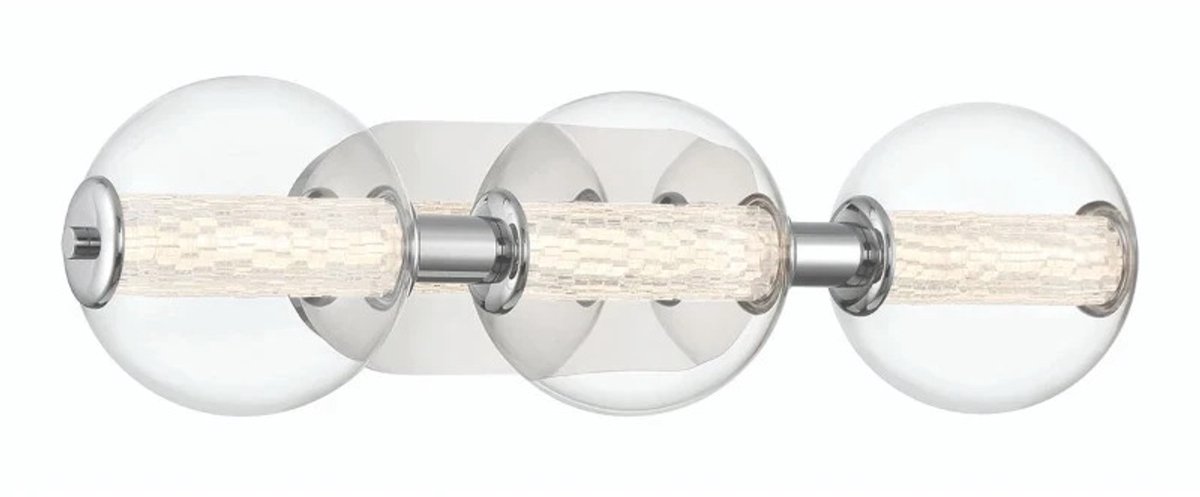 Eurofase LED Wandlamp Atomo | 13W 3000K 830 | Polished Chrome