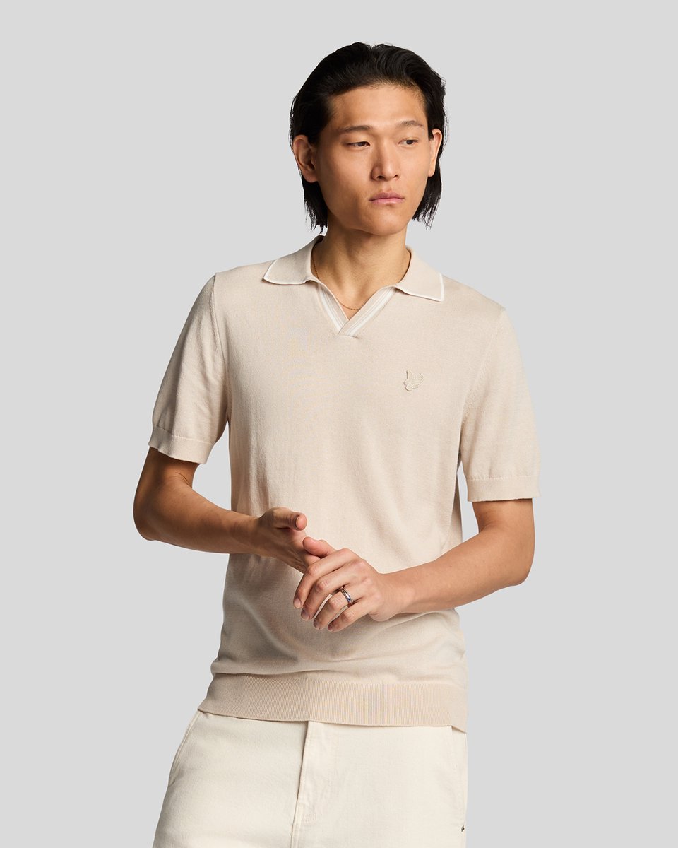Lyle & Scott - Pull - Maat S - Mannen - Bruin -