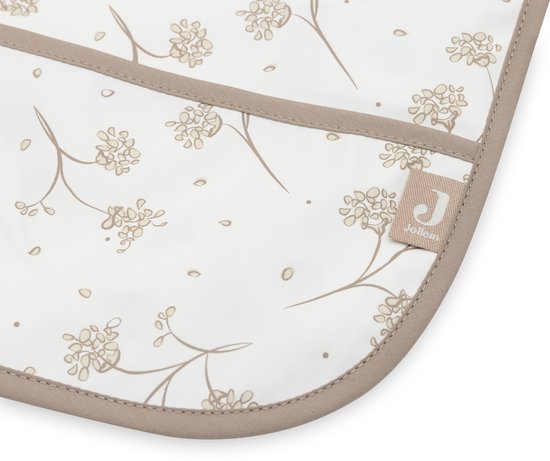 Jollein - Slab Waterproof Met Mouw - Leafy Dreams - Polyester - Polyurethaan - Slabbetjes Baby - 75 cm van Merkloos — afbeelding 3