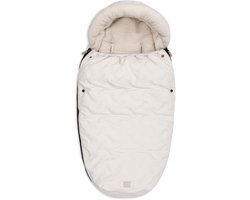 Jollein Voetenzak voor Buggy & Kinderwagen - Embossed - Polyester - 42x82cm - Sand