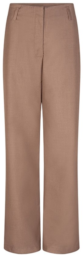 Lofty Manner Broek Trouser Shayma Qh34 1 Beige Dames Maat - L