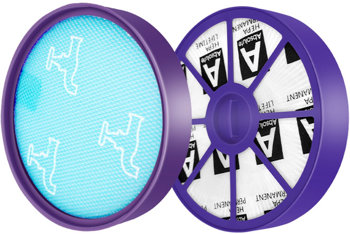 JGR Hepa Filter Geschikt voor Dyson DC19 - Vervangings Filter Set - Wasbaar