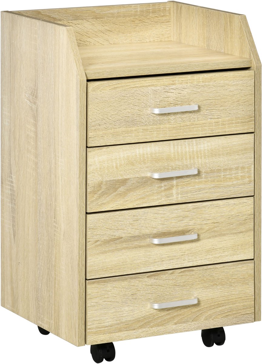 Vinsetto-archiefkast-spaanplaat-40x36x65cm-natuurlijk hout