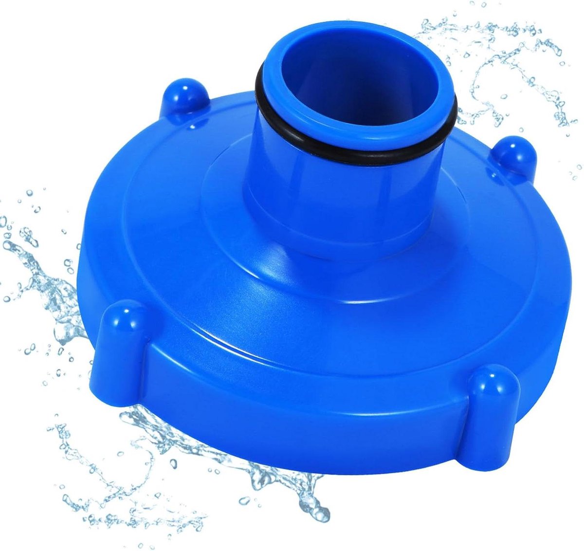 Trankielo – Zwembad Stofzuiger Adapter voor Zwembad Zuigslang – Zwembad Accessoires – Filter Systeem – 80mm naar 32mm – Blauw – Hulpmiddel voor Schone Zwembaden Trankielo – Zwembad Stofzuiger Adapter voor Zwembad Zuigslang – Zwembad Accessoires – Filter Systeem – 80mm naar 32mm – Blauw – Hulpmiddel voor Schone Zwembaden