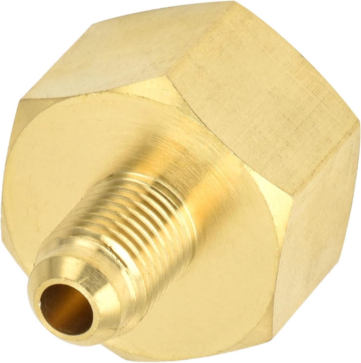 Allecto Plus - Airconditioning vuladapter met 1/4 SAE schroefdraad voor efficiënte vulling van R32 en R134A - W21 naar 1/4SAE omzetter connector met #911 - Incl. vacuum pomp adapter