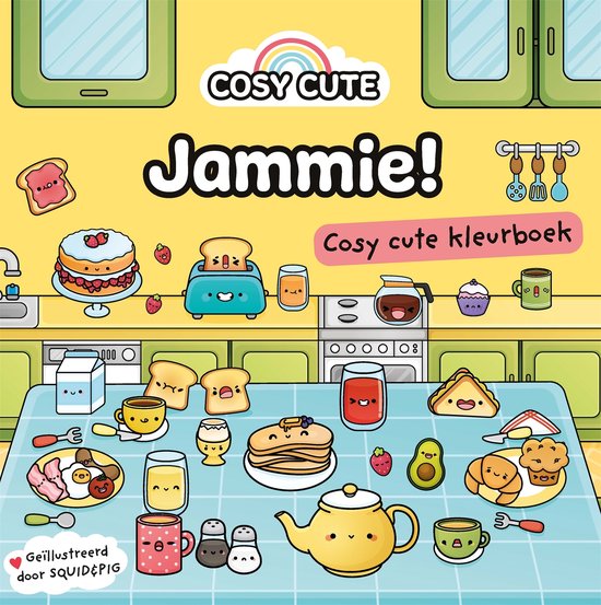 Cosy Cute - Jammie! kleurboek - cover
