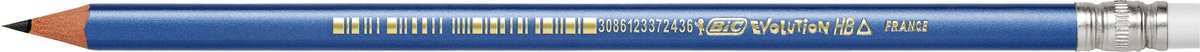 Potlood bic evolution hb met gumtop | 12 stuks