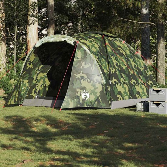 vidaXL 2-persoons waterdichte camouflage tent van Vidaxl — afbeelding 3
