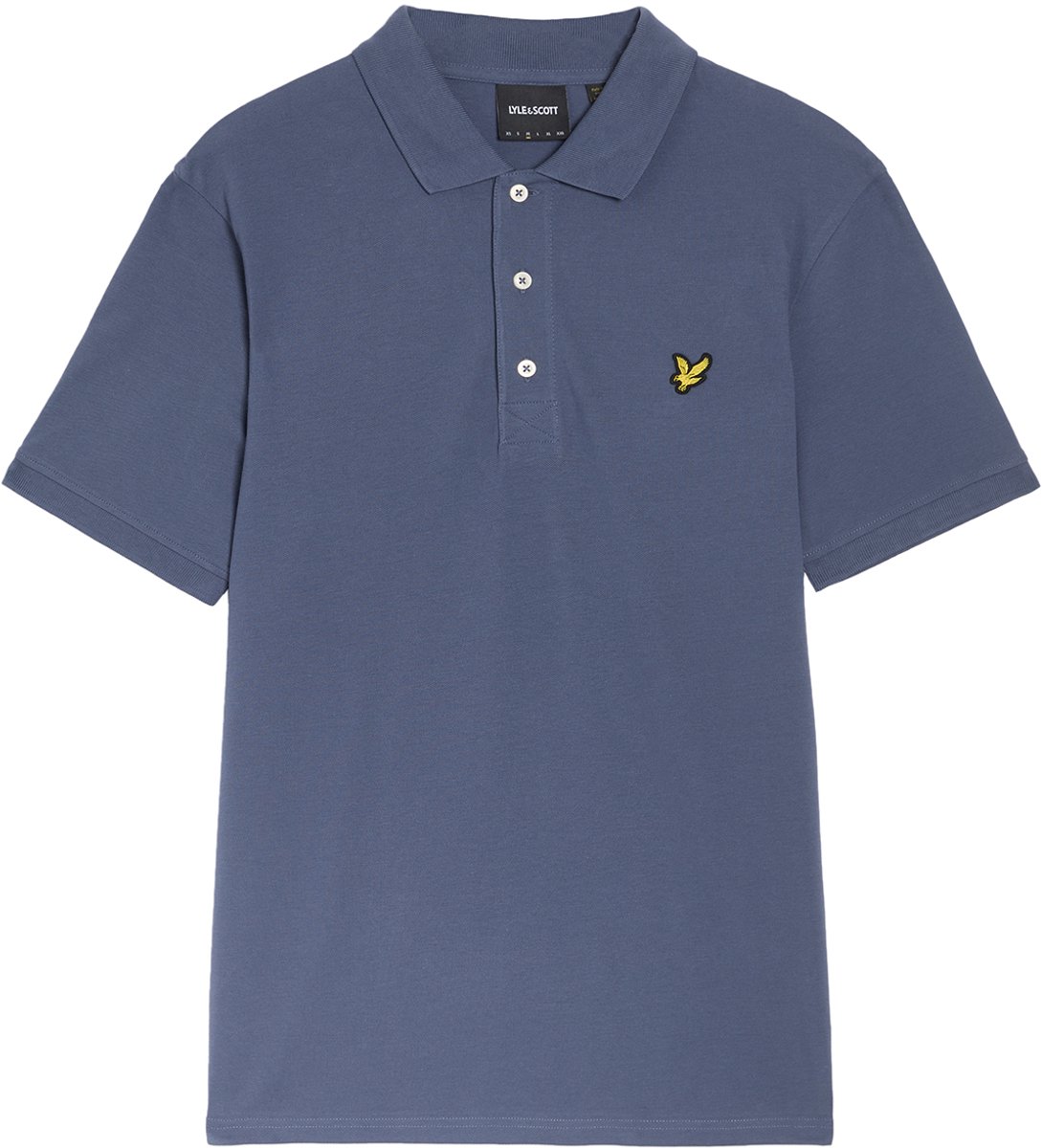 Lyle & Scott poloshirt korte mouw blauw